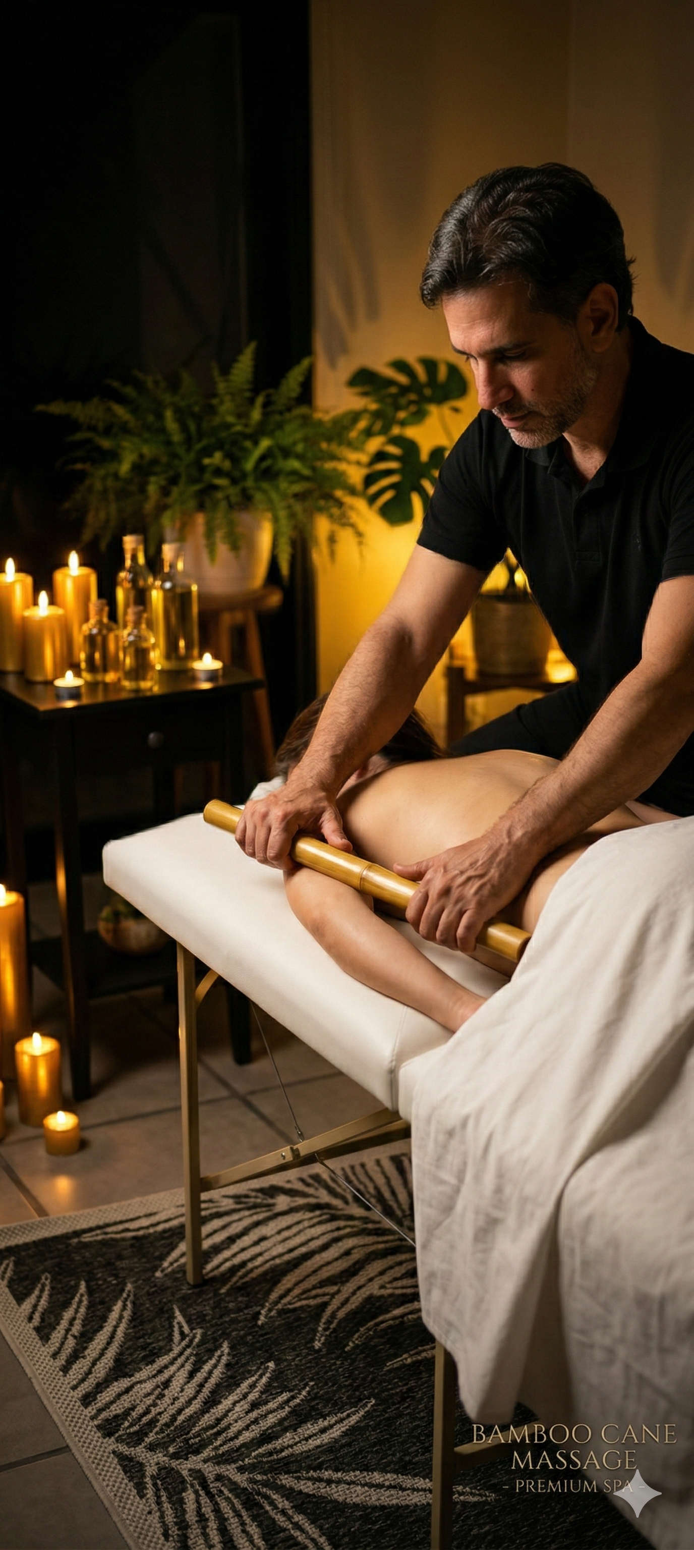 Masaje con caña de bambú — SENDA